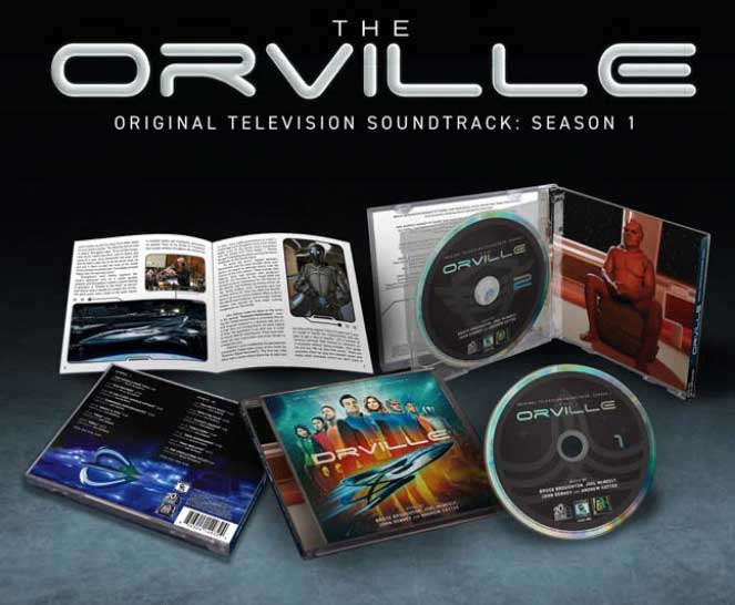 Orville Original Television Soundtrack Season 1 (2-CD Set) - Click Image to Close
