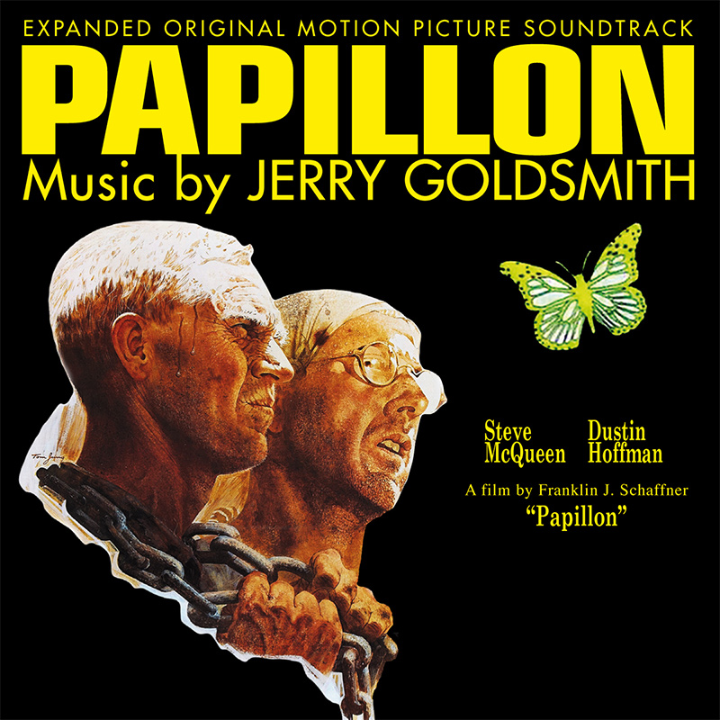 Papillon 1973 Soundtrack CD Jerry Goldsmith - Click Image to Close