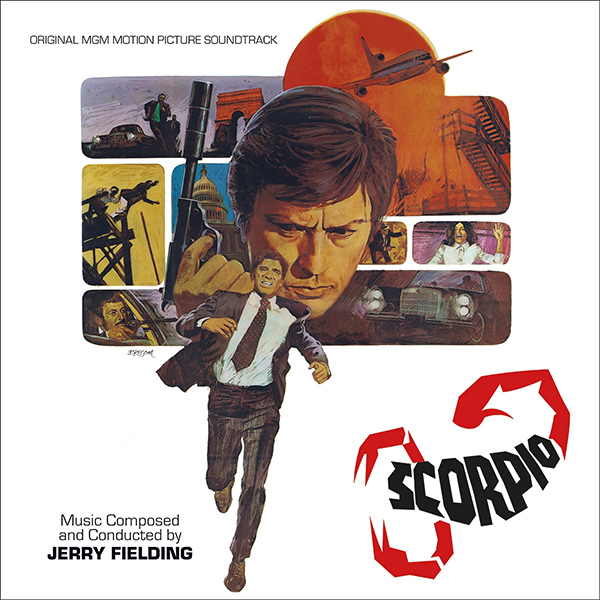 Scorpio 1973 Soundtrack CD Jerry Fielding - Click Image to Close