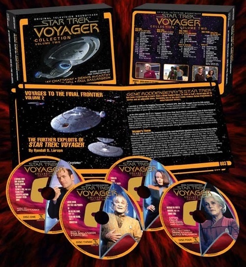 Star Trek: Voyager Collection Vol. 2 4xCD Set - Click Image to Close