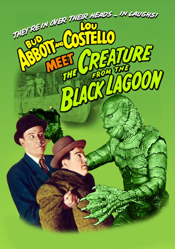 Abbott and Costello Meet the Creature From the Black Lagoon 1954 DVD - Click Image to Close