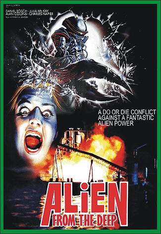 Alien From The Deep (1989) 35mm Anamorphic Widescreen Edition Daniel Bosch - Click Image to Close