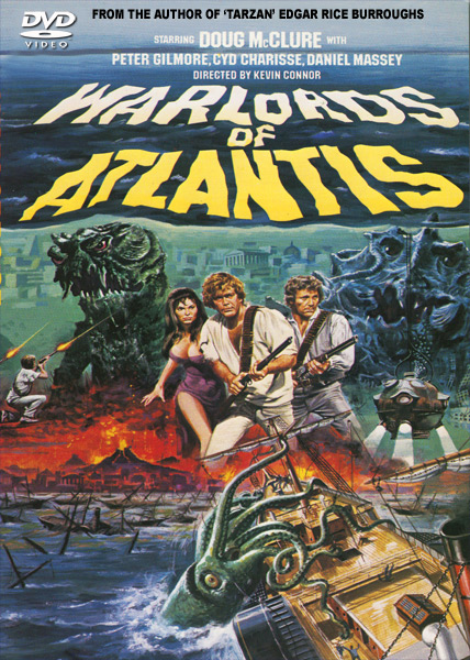 Warlords of Atlantis 1978 DVD Doug McClure