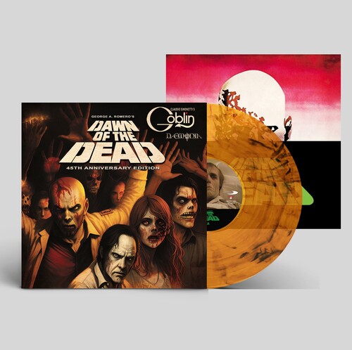 Dawn of the Dead 1978 Original Soundtrack Colored Vinyl LP Claudio Simonetti - Click Image to Close