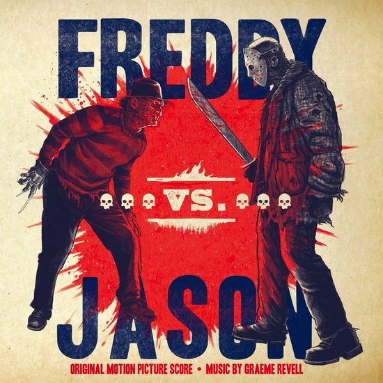 Freddy Vs. Jason, Soundtrack Vinyl LP, Graeme Revell - Click Image to Close