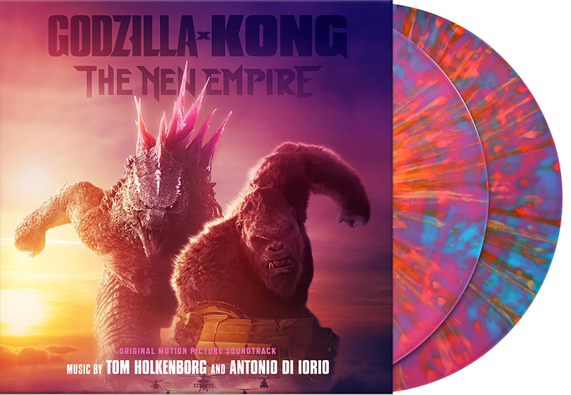 Godzilla x Kong: The New Empire Soundtrack LP 2 Disc Set Tom Holkenborg - Click Image to Close