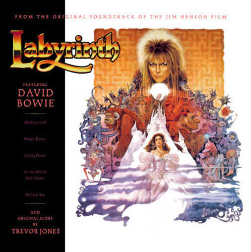 Labyrinth 1986 Soundtrack Vinyl LP Trevor Jones, David Bowie - Click Image to Close