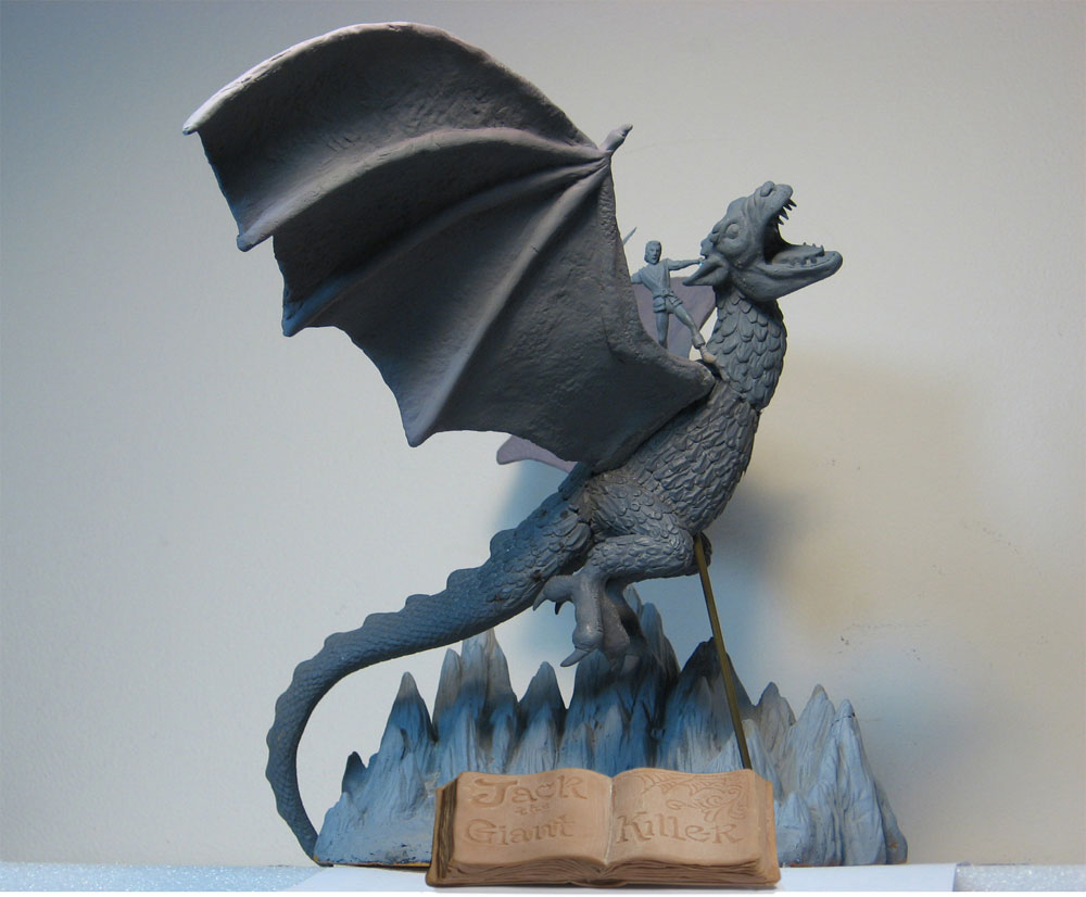 dragonslayer vermithrax dragon model kit