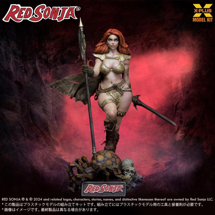 Red Sonja 1/8 Model Plastic Kit By X-Plus - Click Image to Close