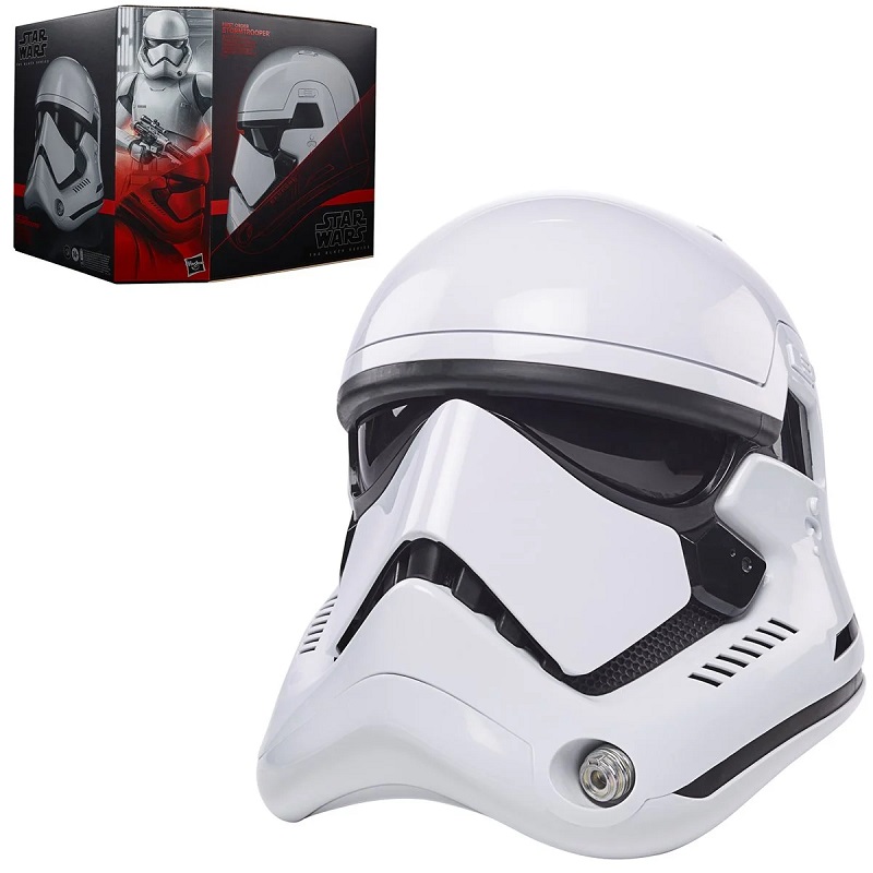 Star Wars The Black Series First Order Premium Stormtrooper Helmet - Click Image to Close