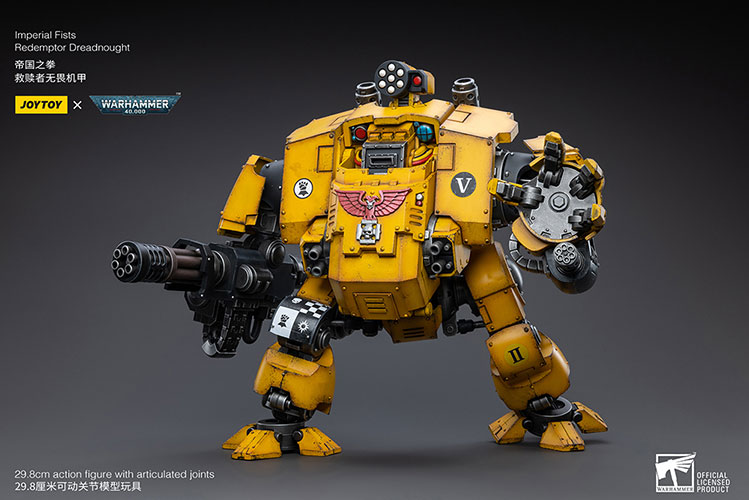 Warhammer Imperial Fists Redemptor Dreadnought - Click Image to Close