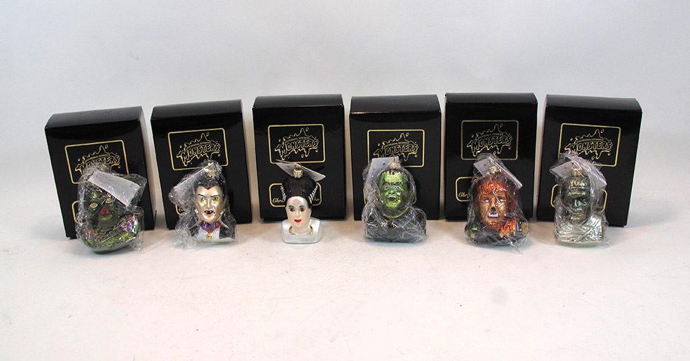 Universal Monsters Holiday Ornament Set by Christopher Radko