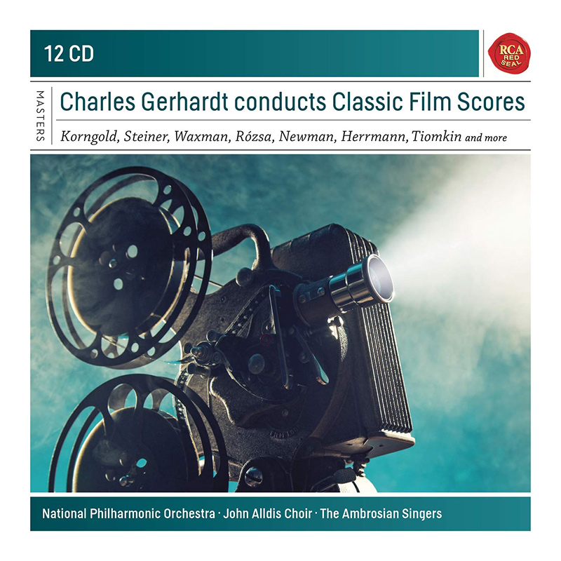 Charles Gerhardt Conducts Classic Film Scores 12 CD Box Soundtrack Collection - Click Image to Close