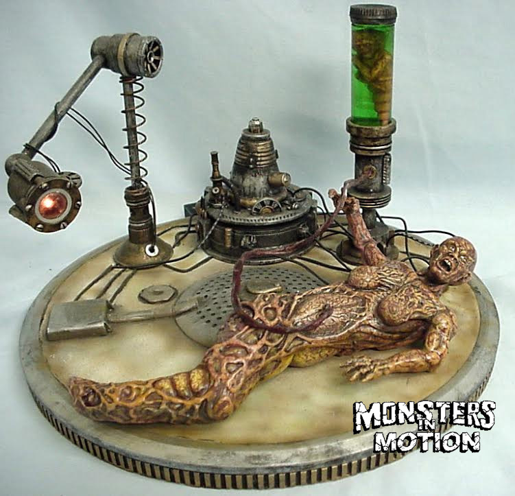 Transmutation Maggot Woman Zombie Model Kit MASTER by Eric Fox - Click Image to Close