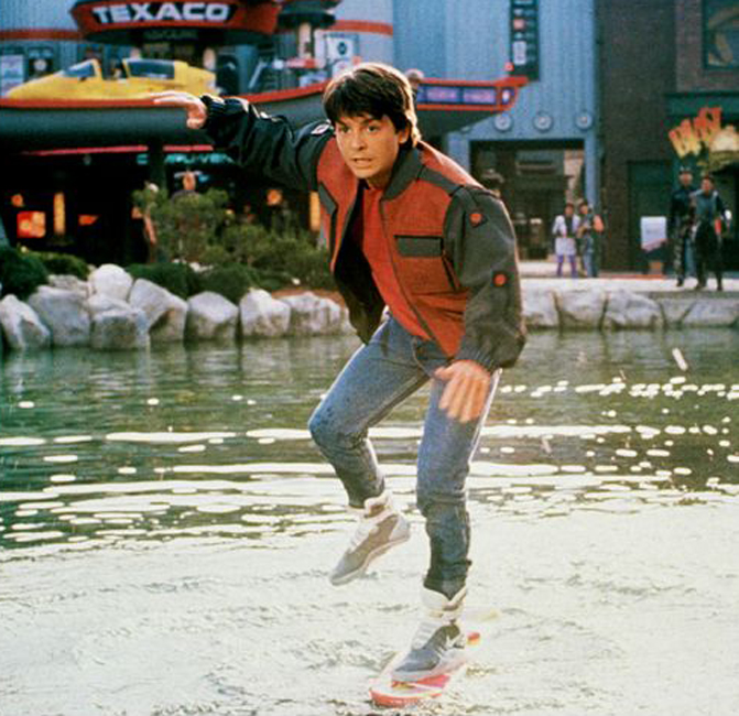 marty mcfly shies