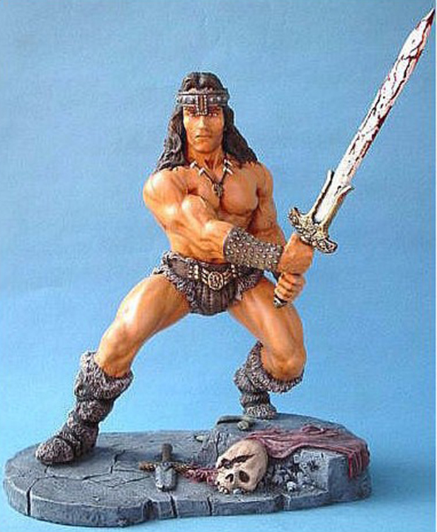 Conan 1982 Mark Newman Resin 1/6 Scale Model Kit - Click Image to Close