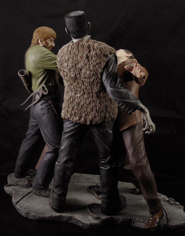 Son of Frankenstein 1/6 Scale 3 Figure Resin Model Kit by Forbiden Zone - Click Image to Close