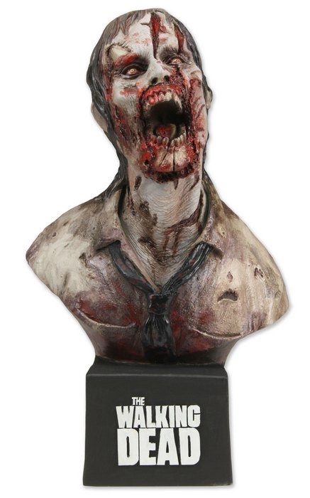 Walking Dead Deer Eating Zombie Bust Autographed KNB EFX Greg Nicotero SDCC 2011 Exclusive - Click Image to Close