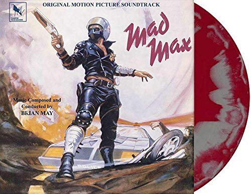 Mad Max 1979 Soundtrack Vinyl LP Brian May Exclusive Red/Grey Vinyl - Click Image to Close