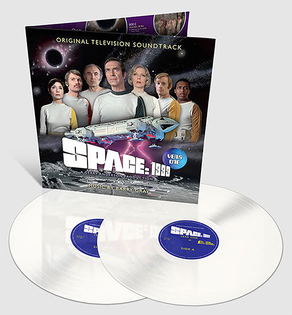 Space: 1999 Series 1 Soundtrack Vinyl 2LP Set Barry Gray LIMITED EDITION White Vinyl - Click Image to Close