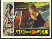 Attack Of The 50 Foot Woman 11x 14 Lobby Card Set
