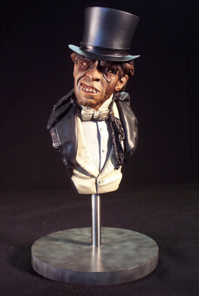 Dr. Jekyll & Mr Hyde 1/4 Scale Bust Model Assembly Kit - Click Image to Close