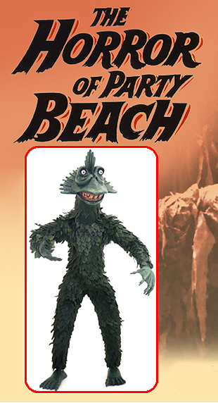 Horror Of Party Beach 12" Inch Premium Figure Limited Edition - Click Image to Close