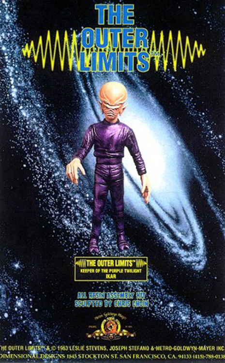 Outer Limits Ikar Alien Model Kit "Keeper of the Purple Twilight" - Click Image to Close