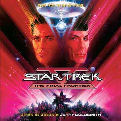 Star Trek V Final Frontier Soundtrack CD Jerry Goldsmith 2CD Set - Click Image to Close