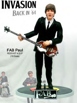 Fab Invasion 64 Paul 1/6 Scale Model Kit - Click Image to Close