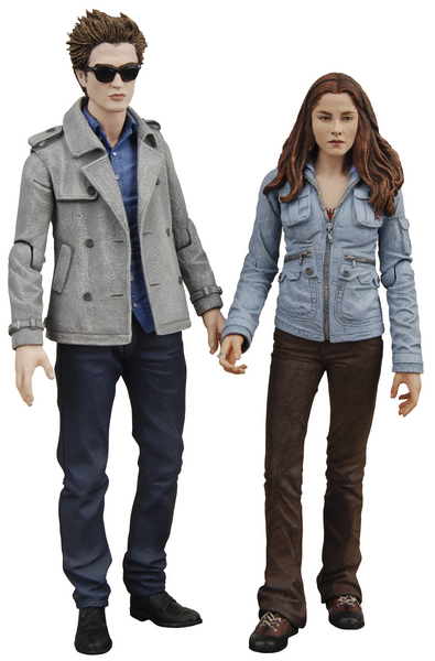 Twilight Edward & Bella 2-Pack Figures - Click Image to Close