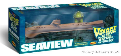 Seaview 1/350 scale Finished and painted Display OOP - Click Image to Close